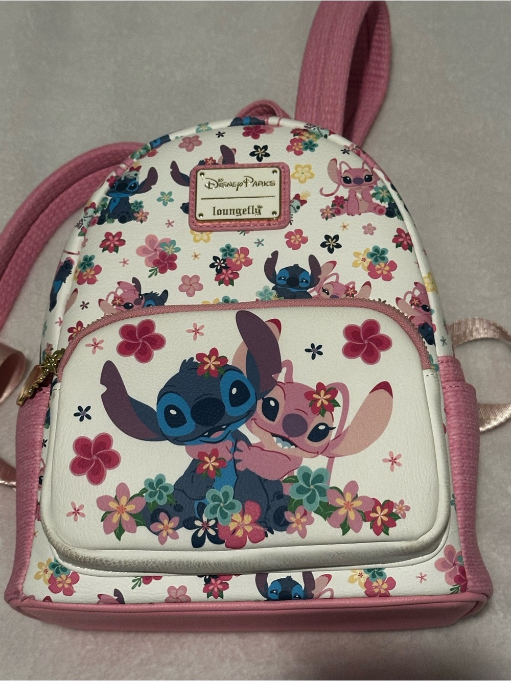 Stitch and Angel Loungefly Backpack